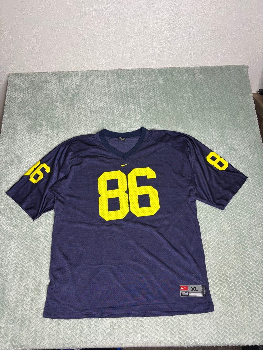 Vintage Nike Michigan Wolverines #86 Football Jersey XL